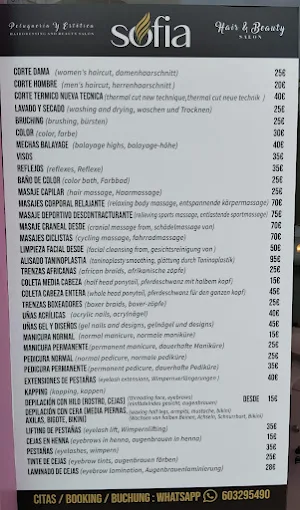 Images Peluquería | Centro De Estética Sofia. Puerto Pollensa – Mallorca