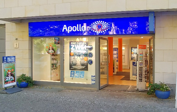 Apollo-Optik, Rüdesheimer Straße 1 in Berlin