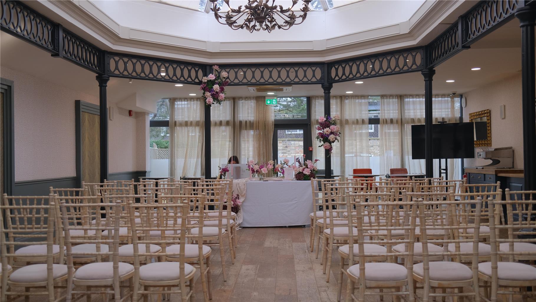 Atrium Wedding Ceremony