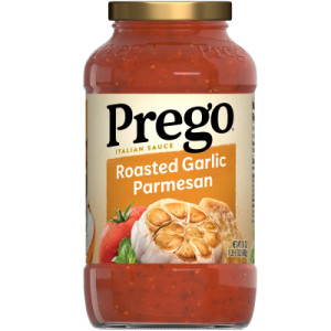Prego® Italian Tomato Pasta, Roasted Garlic & Parmesan Cheese 24 oz Jar (Case of 12) featured image