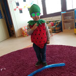 Erdbeerkostüm - Die kleinen Piraten - Kindergarten - Kinderkrippe