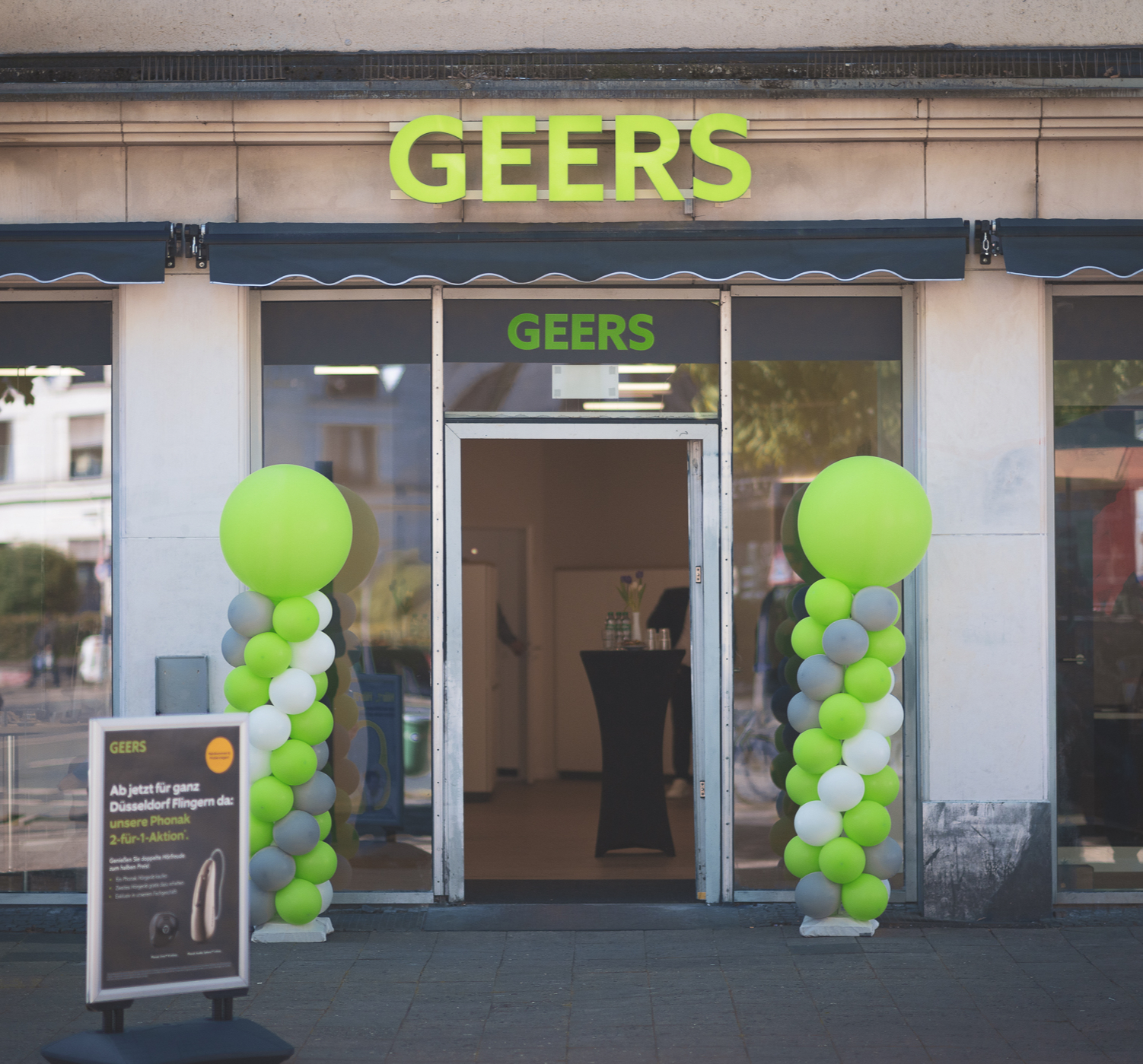 Außenaufnahme vom GEERS Fachgeschäft