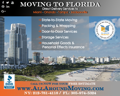 Relocate to Miami with Ease: Exceptional Moving Services by All Around Moving

Planning to relocate to Miami, Florida? All Around Moving is here to provide you with exceptional moving services that will make your transition smooth and stress-free. As a trusted moving company, we understand the unique requirements of moving to a new city, and our experienced team is well-equipped to handle every aspect of your move. From meticulously packing your belongings to safely transporting them to your new Miami residence, we prioritize the security and care of your possessions. Our dedicated professionals will ensure a seamless process, allowing you to settle into your new home effortlessly. Experience the convenience and peace of mind that comes with our reliable moving services. Contact All Around Moving today to book our services and embark on your Miami adventure with confidence.