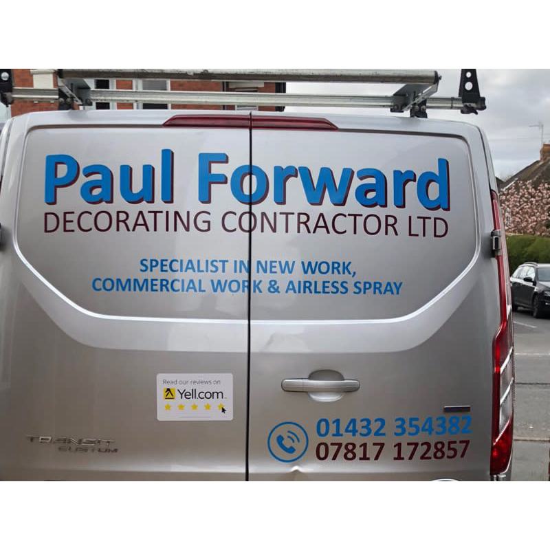 LOGO Paul Forward Decorating Contractor Ltd Hereford 07817 172857