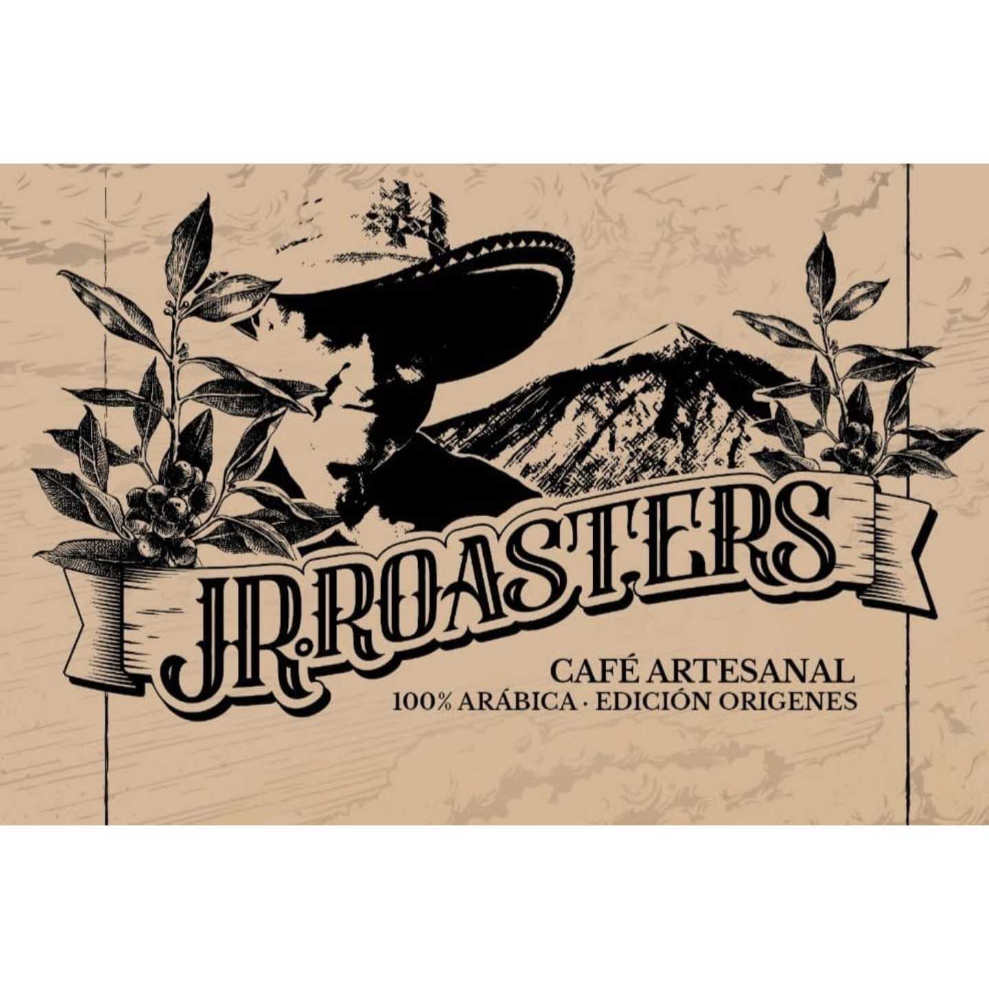 Café artesanal JR Roaster Logo