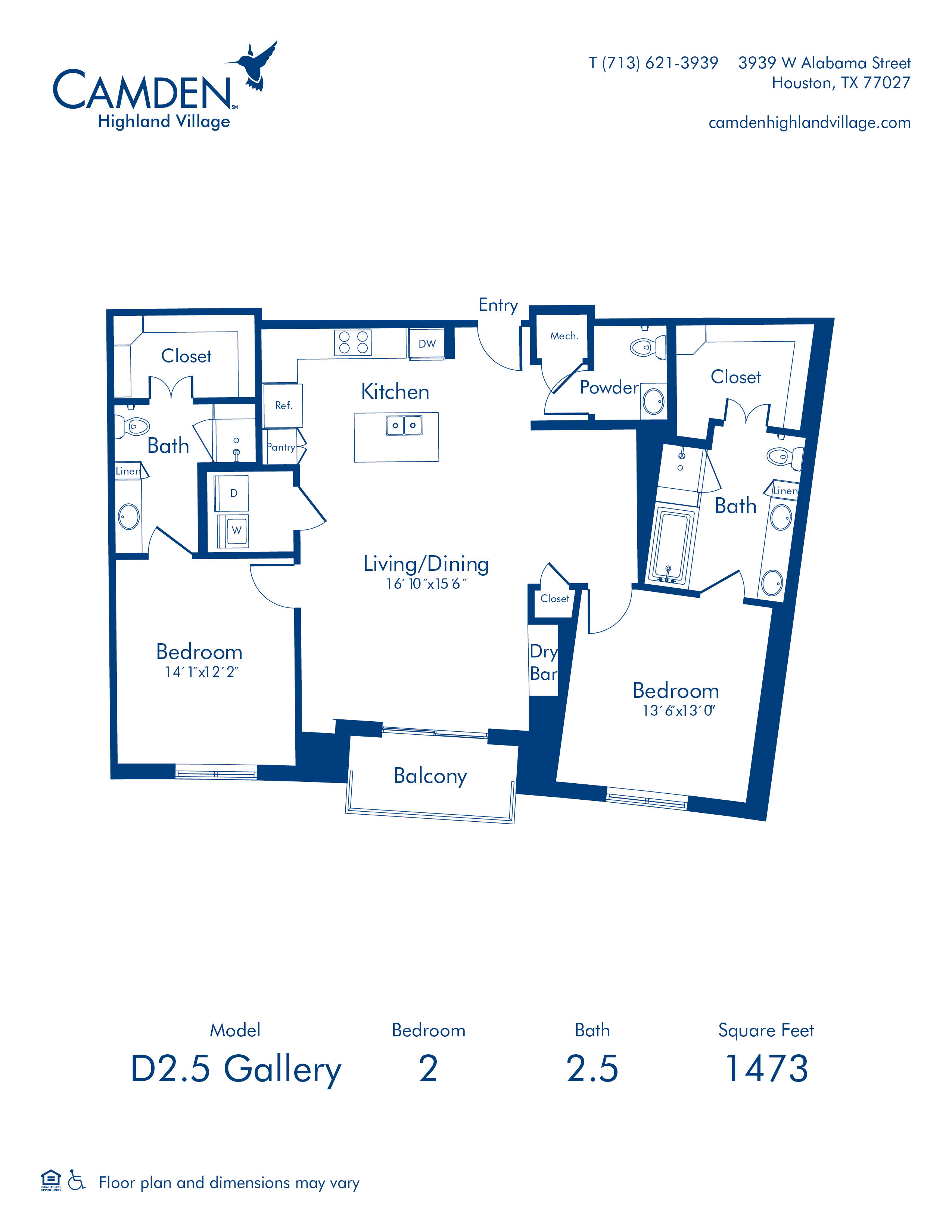 Camden Highland Village Apartments and Townhomes Photo