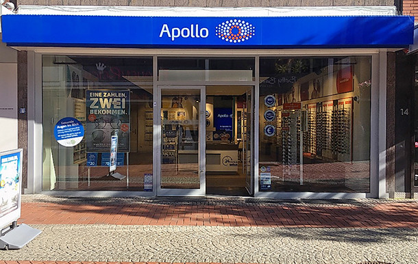 Bild 1 Apollo-Optik in Dinslaken