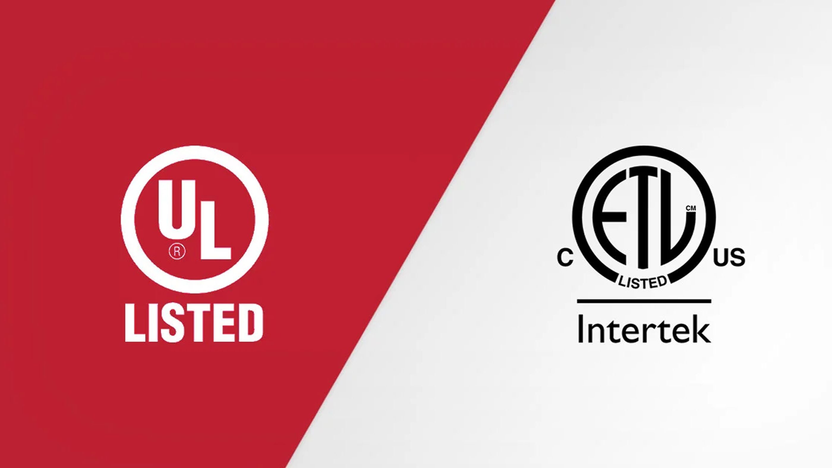 UL and ETA logos