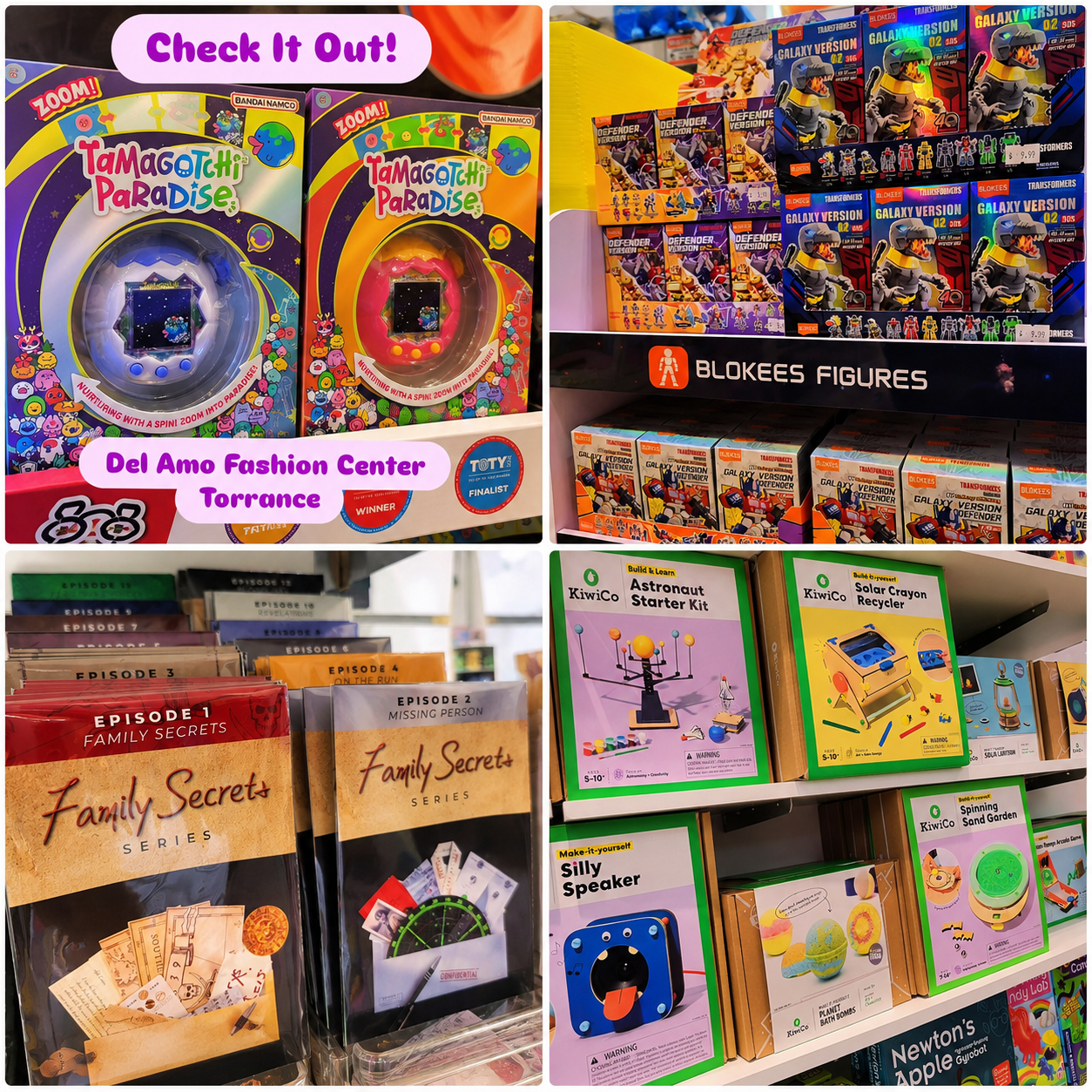 Our Torrance location is packed with exciting restocks and new toys to explore! From Tamagotchi and  
