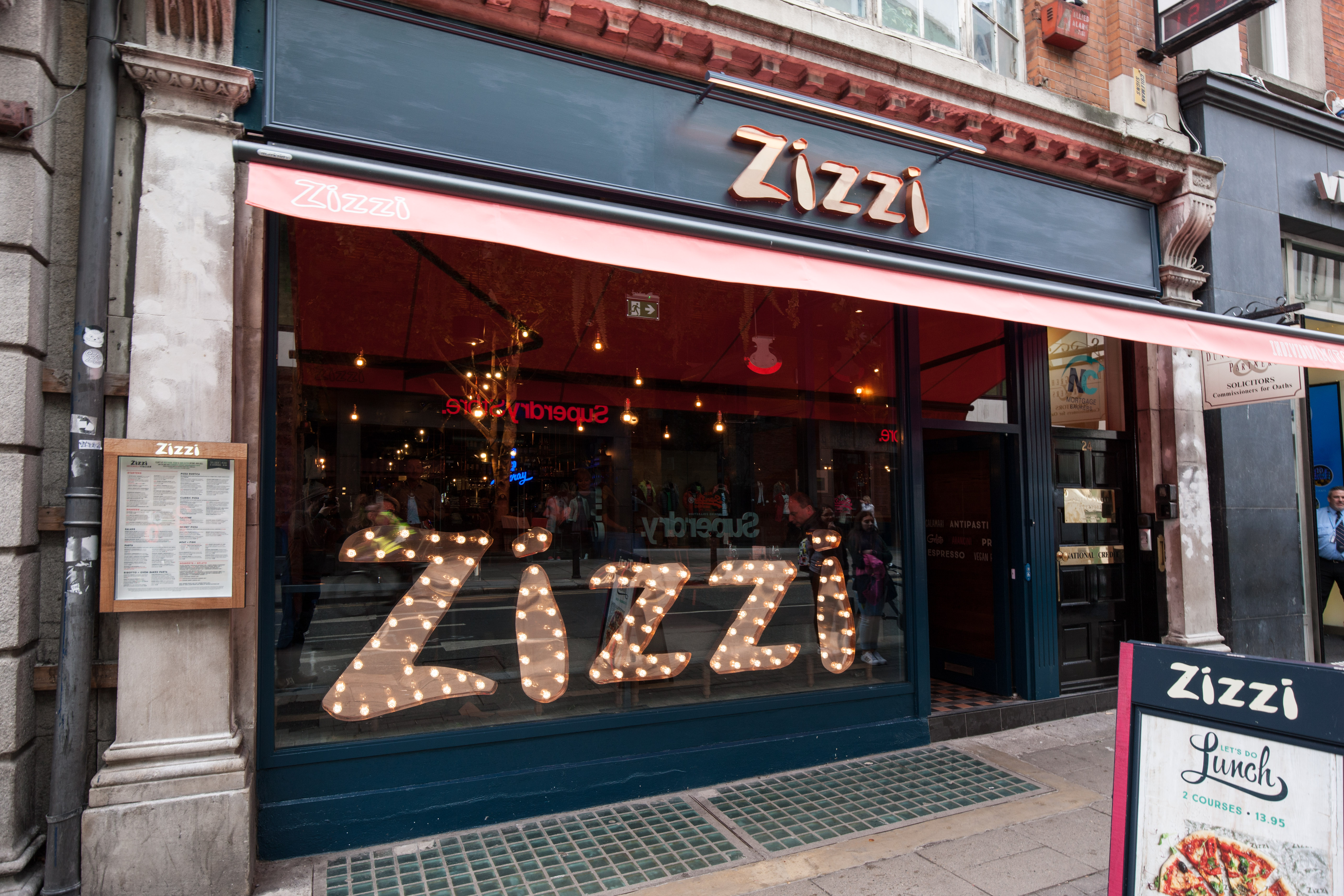 Zizzi - Dublin Suffolk Street 2