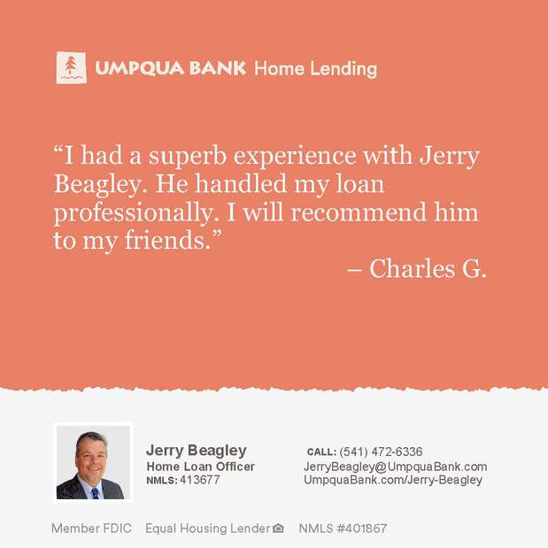Images Jerry Beagley - Umpqua Bank