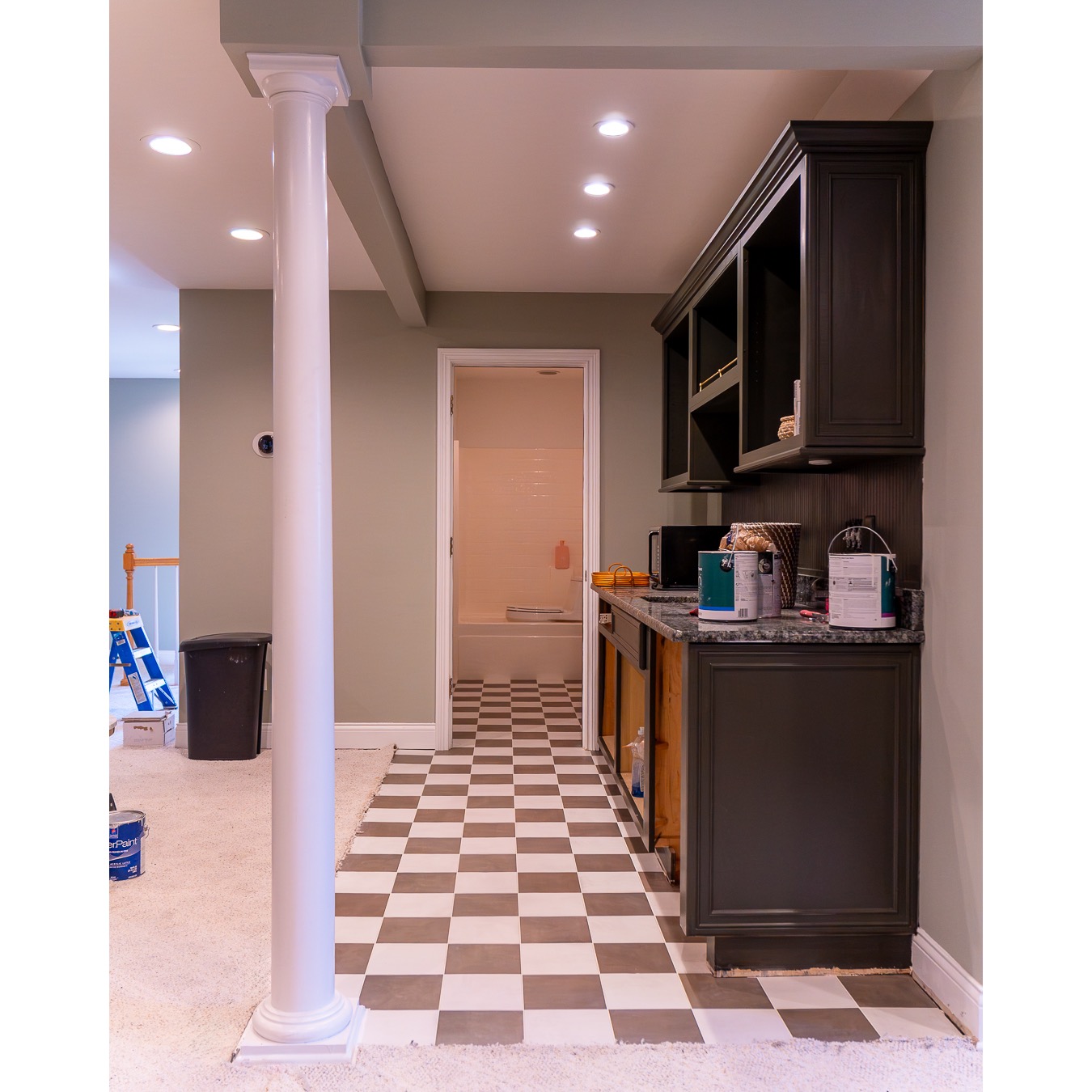 New tile job by Landman Construction in Knoxville Tennessee. 