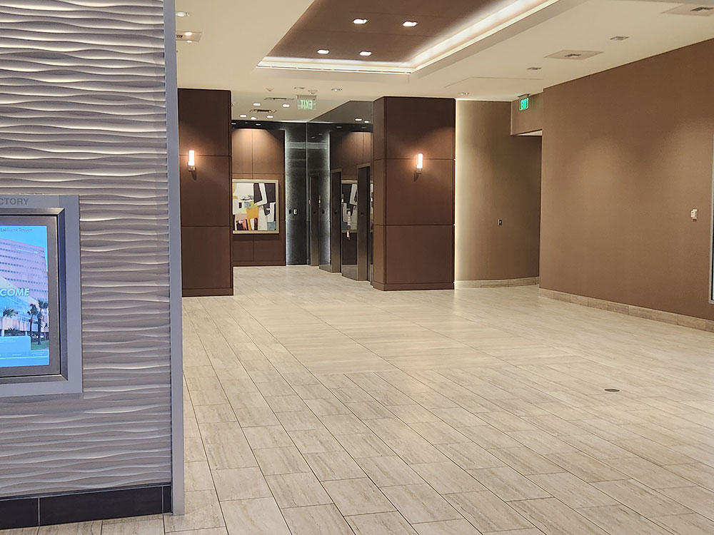 JENNINGS, HAWLEY & CO., P.C. inside building elevators