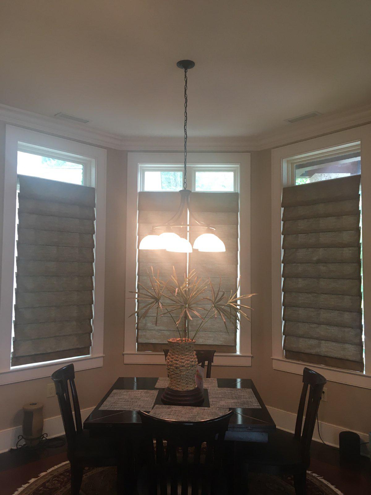 Our Roman Shades are known to combine the elegance and design of cloth drapes with the practicality  Budget Blinds of Knoxville & Maryville Knoxville (865)588-3377