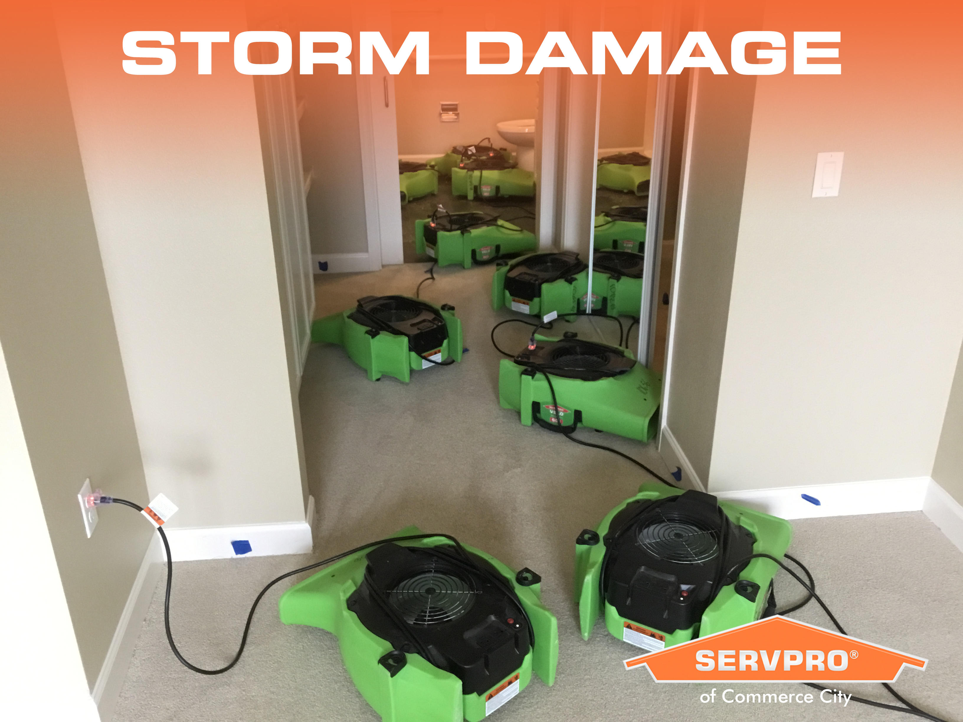 We can respond immediately with highly trained technicians who employ specialized equipment and techniques to restore your home or business back to pre-storm condition.