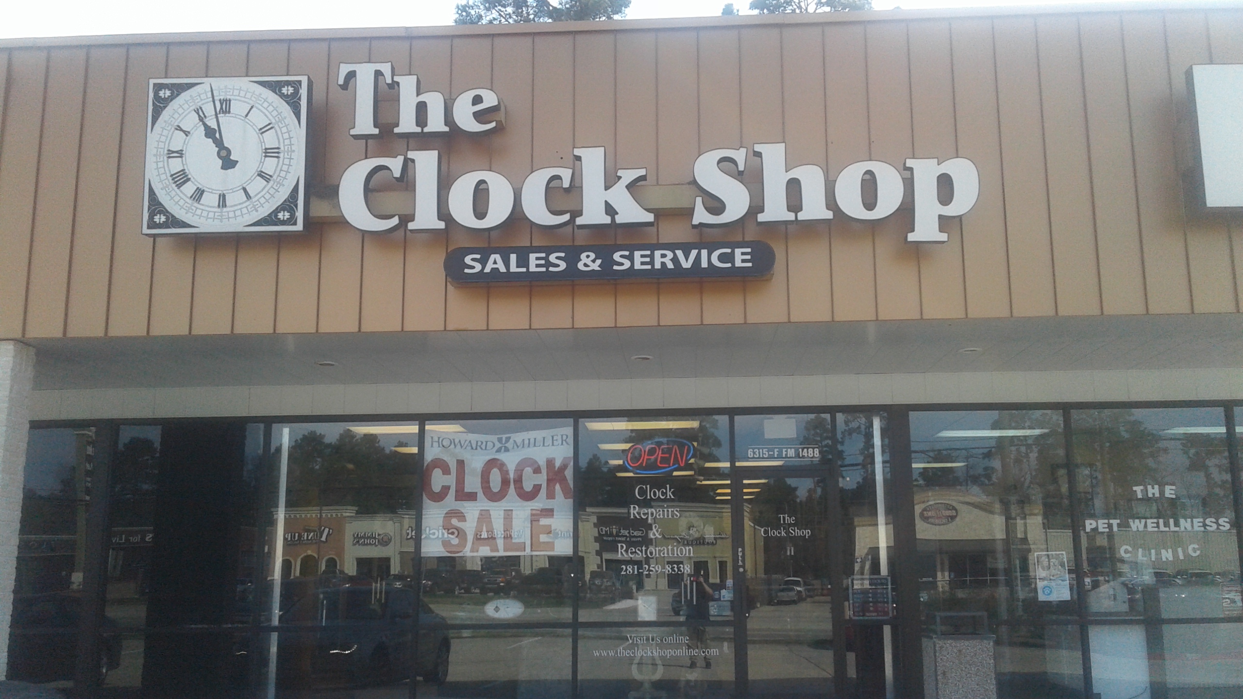 The Clock Shop, The Woodlands Texas (TX) - LocalDatabase.com