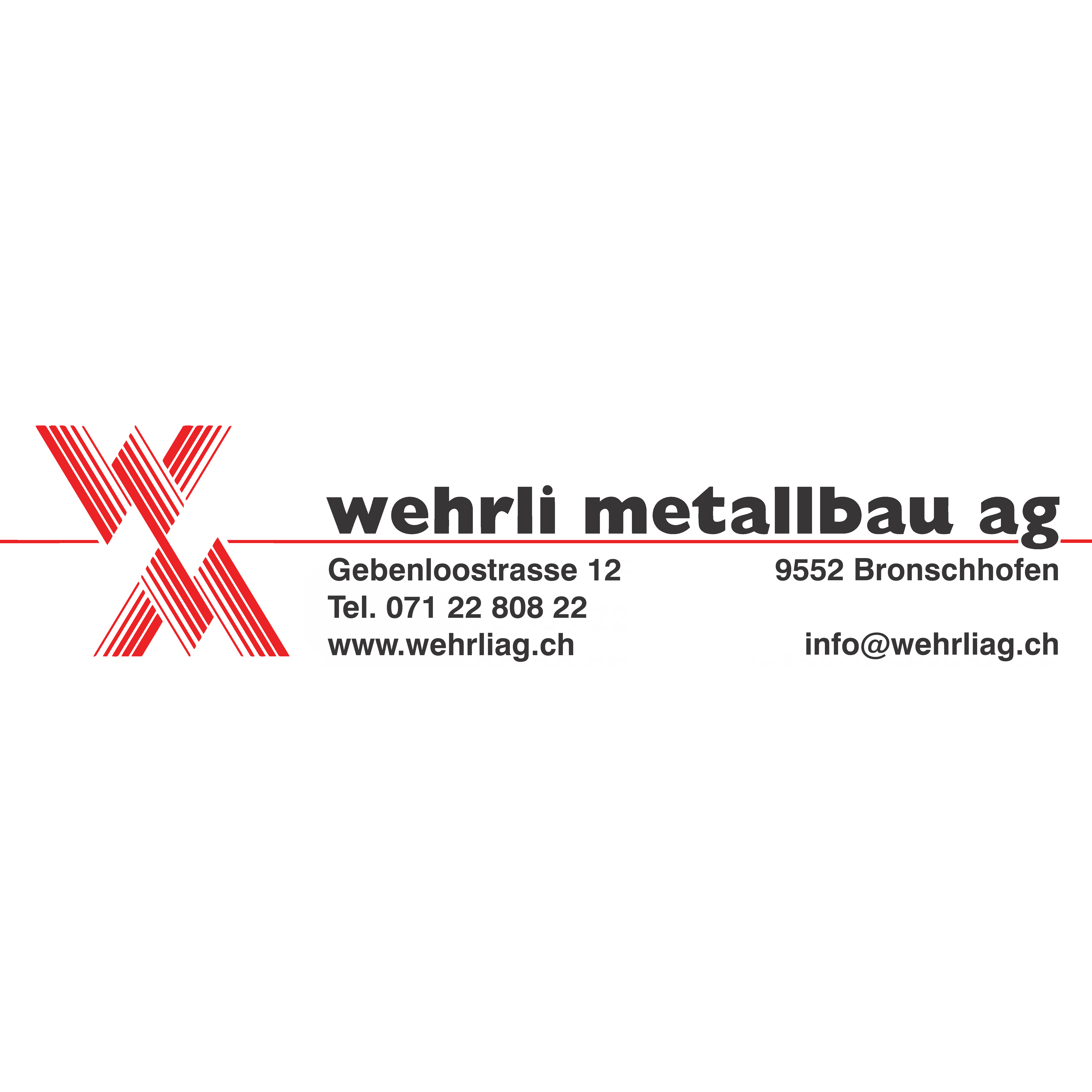 Wehrli Metallbau AG Logo