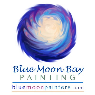 Blue Moon Bay Painting Logo