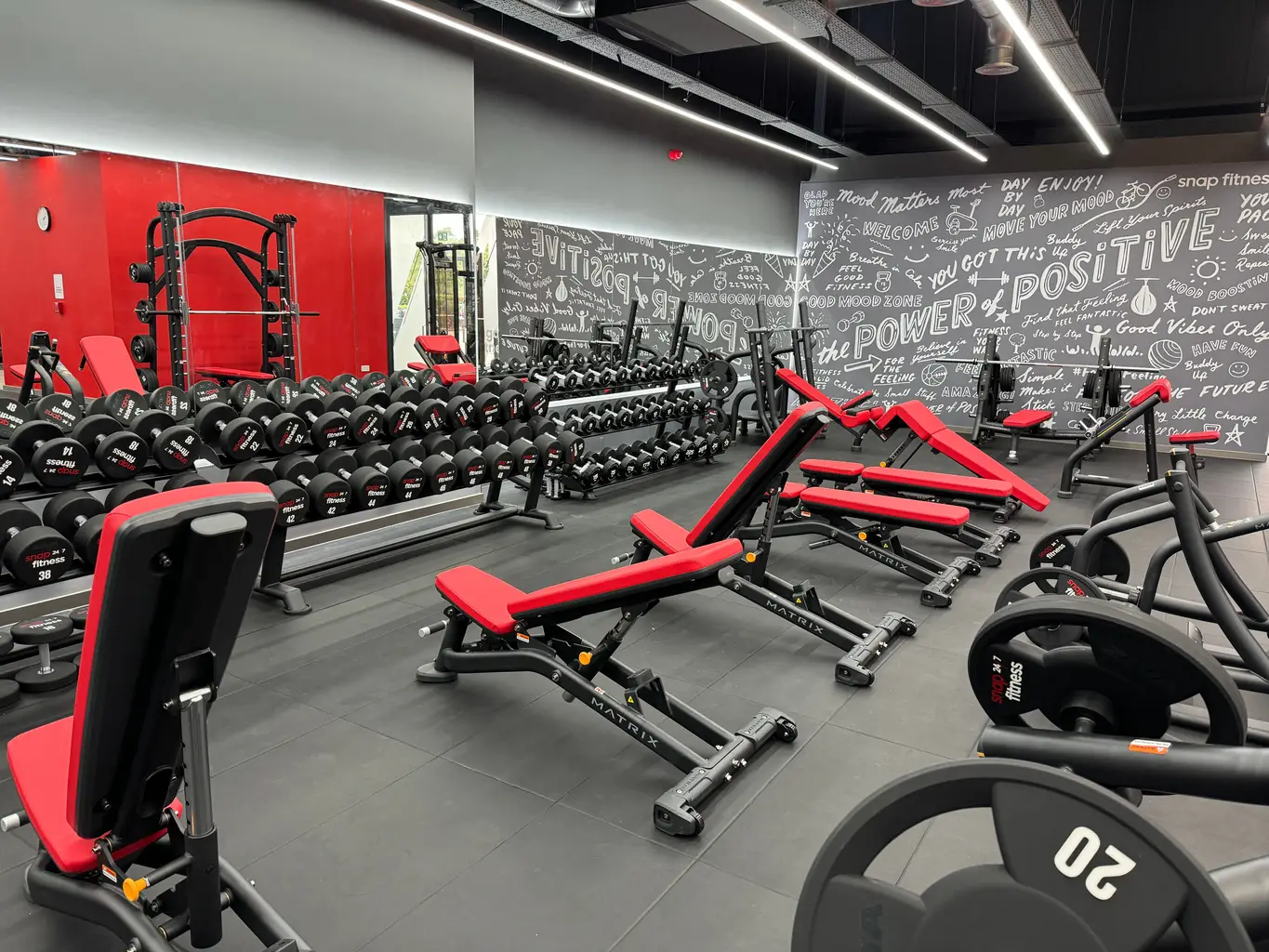 Free Weights Area