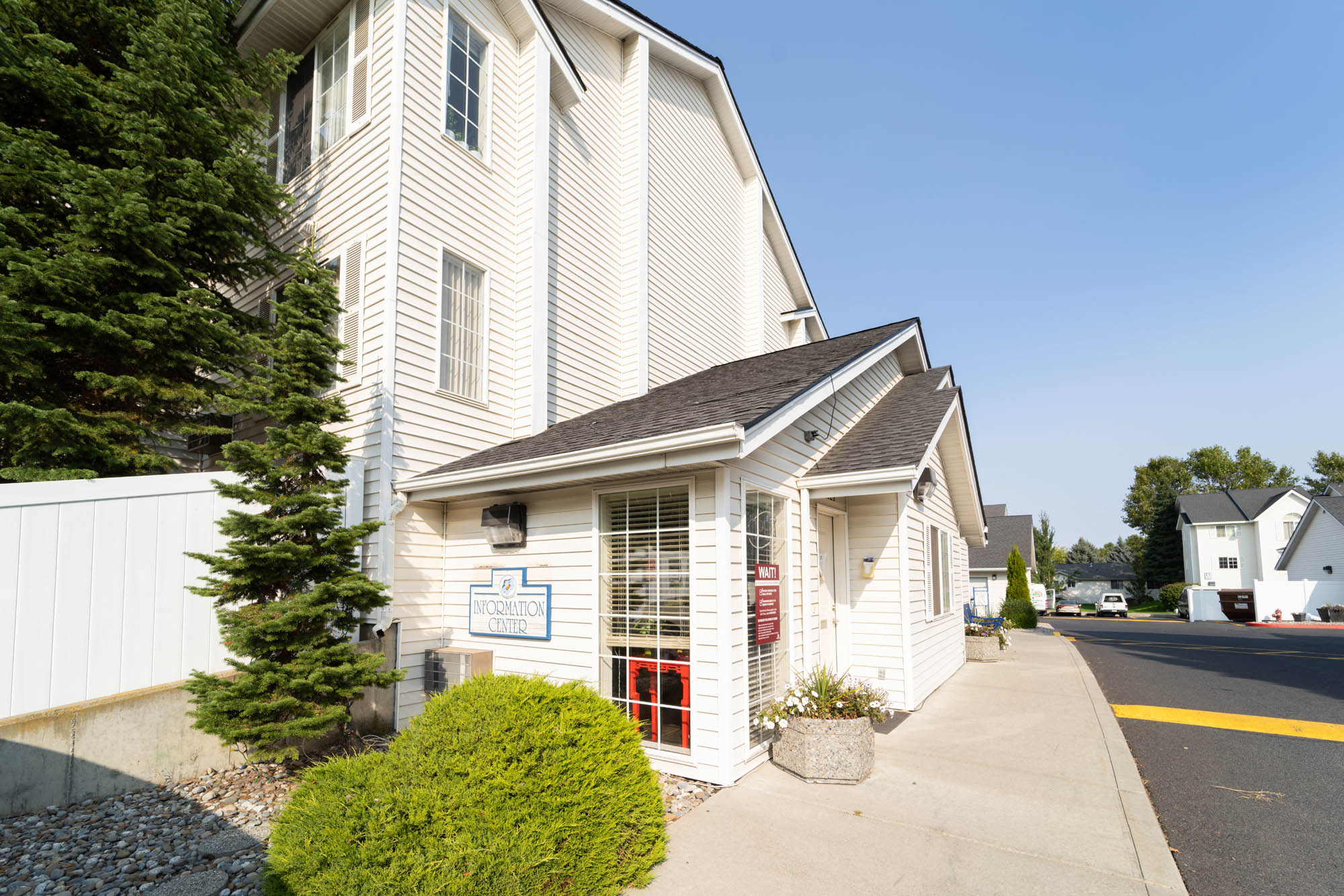 Office entrance