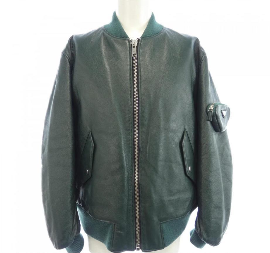 プラダ PRADA レザージャケット