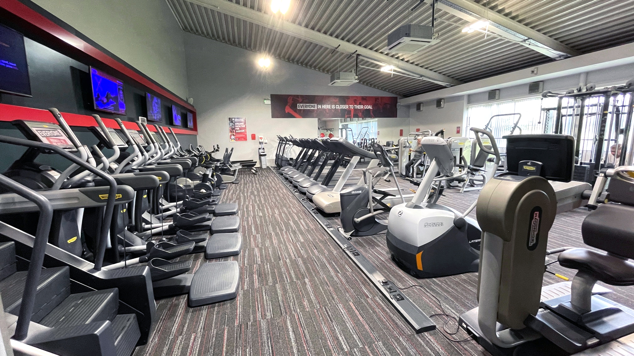 Our gym is ideally suited for both experienced exercisers and newbies alike. Packed with all the latest cardio, resistance and free weights equipment, it’s got everything you could possibly need.