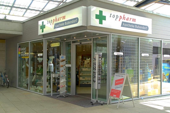 TopPharm Studer Apotheke Bubendorf AG, Gewerbestrasse 1 in Bubendorf