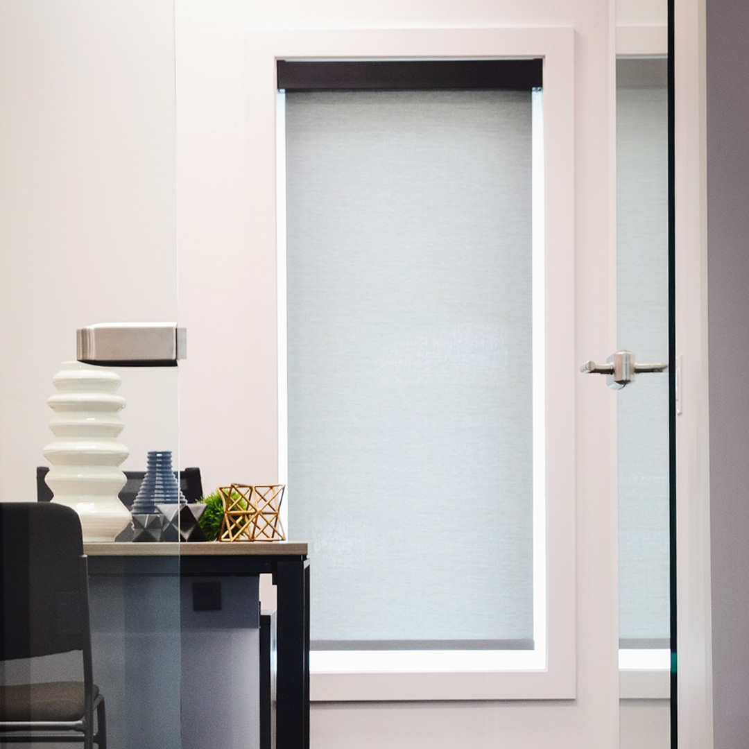 Roller Shades, solar, light filtering or blackout fabricss Budget Blinds of Port Perry Blackstock (905)213-2583