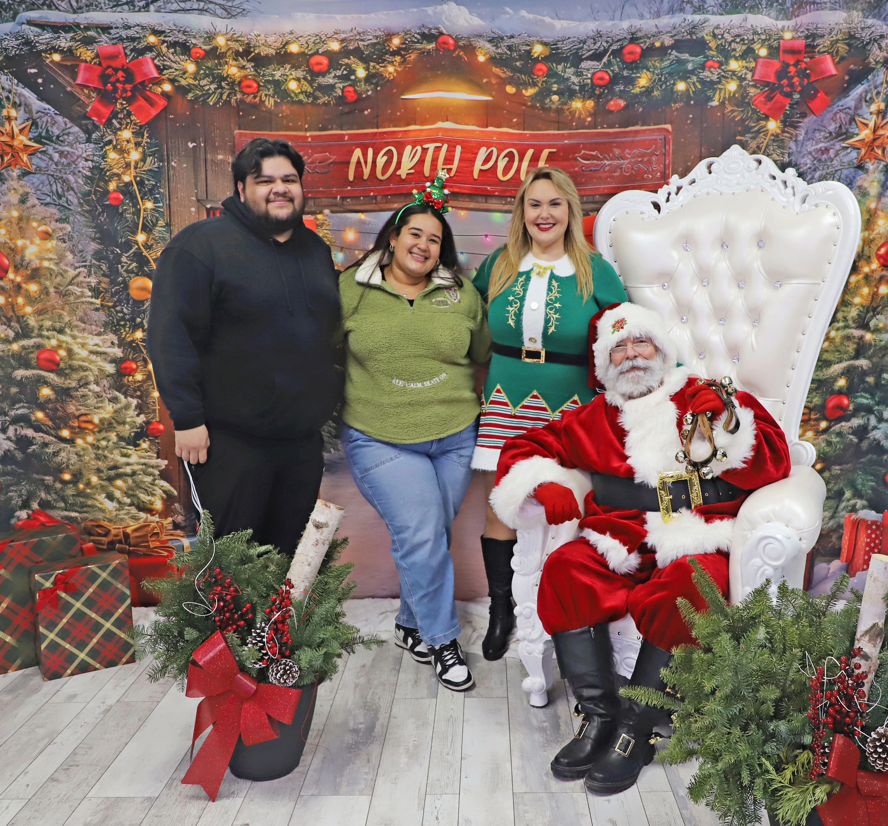 Part of our Team , Photos with Santa 2025!