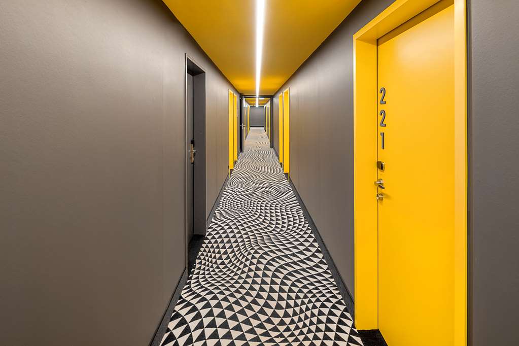 Guest floor corridor
