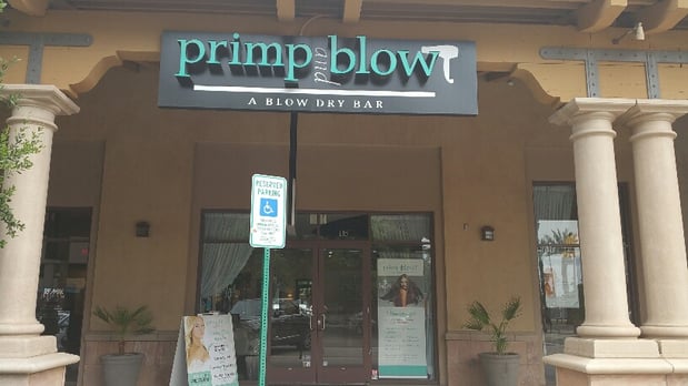 Images Primp and Blow Waterfront