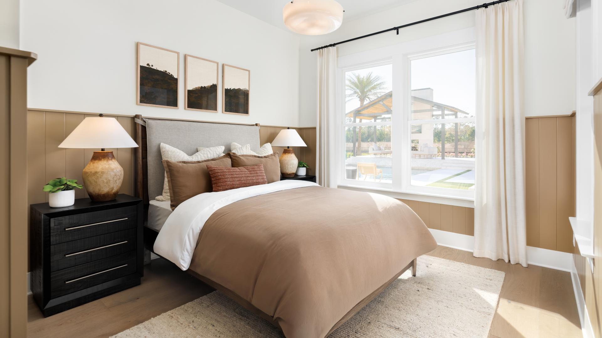 Light filled-secondary bedrooms 