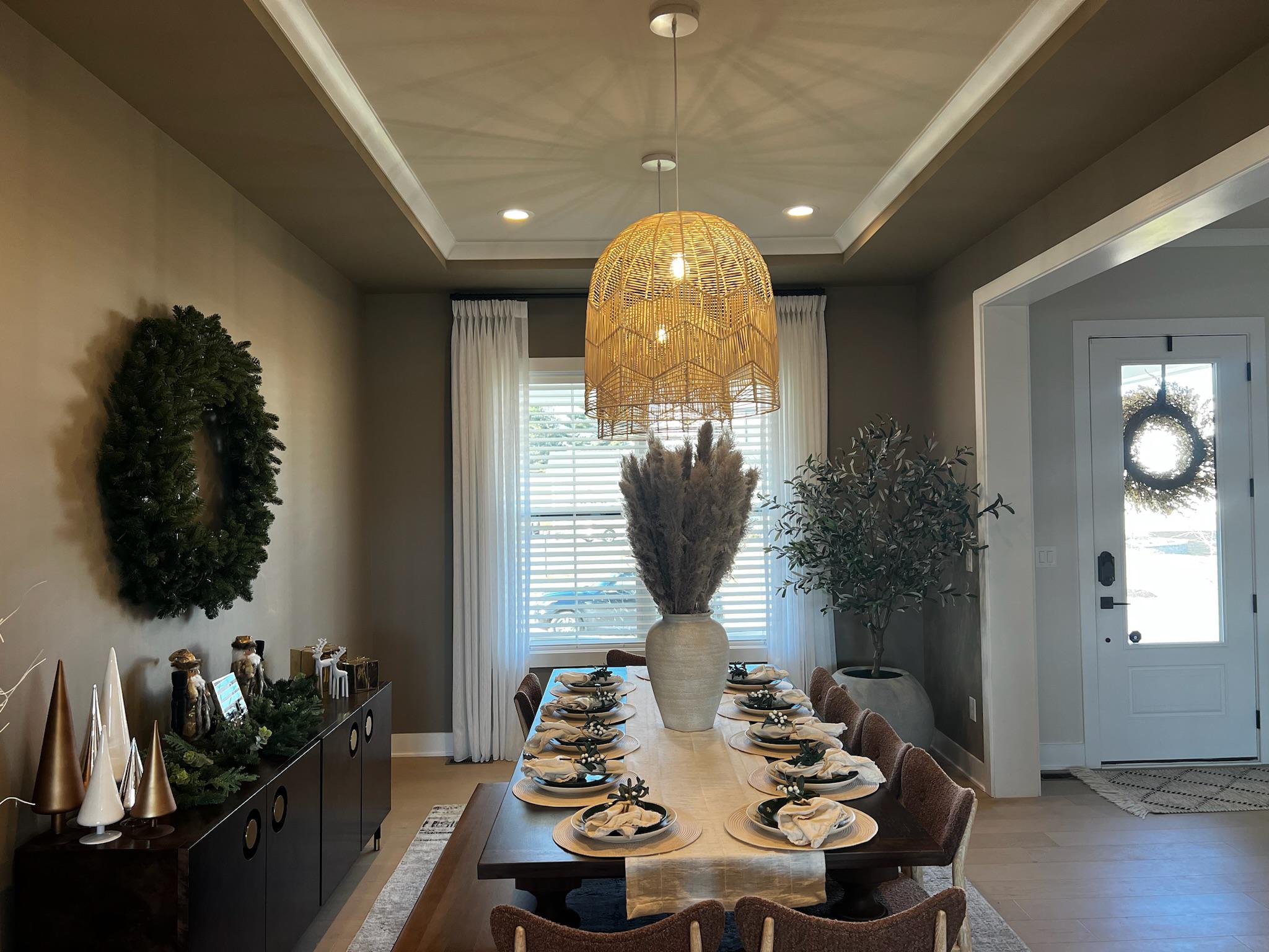 Ready to upgrade your Collegeville, PA home with new window treatments? Budget Blinds of King of Prussia can make your dining room windows stunning!