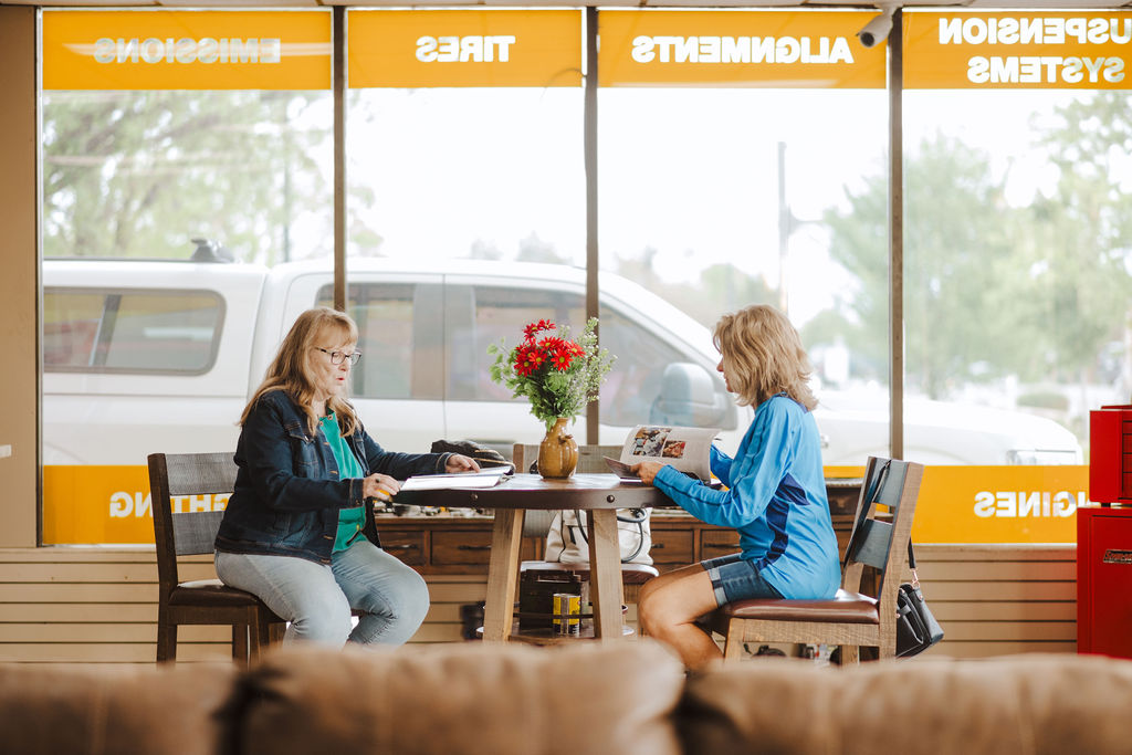 Your time is valuable, and your comfort matters. That&rsquo;s why McCormick Automotive offers a welcoming space to unwind, read, or connect while our technicians take care of your vehicle with precision and care.