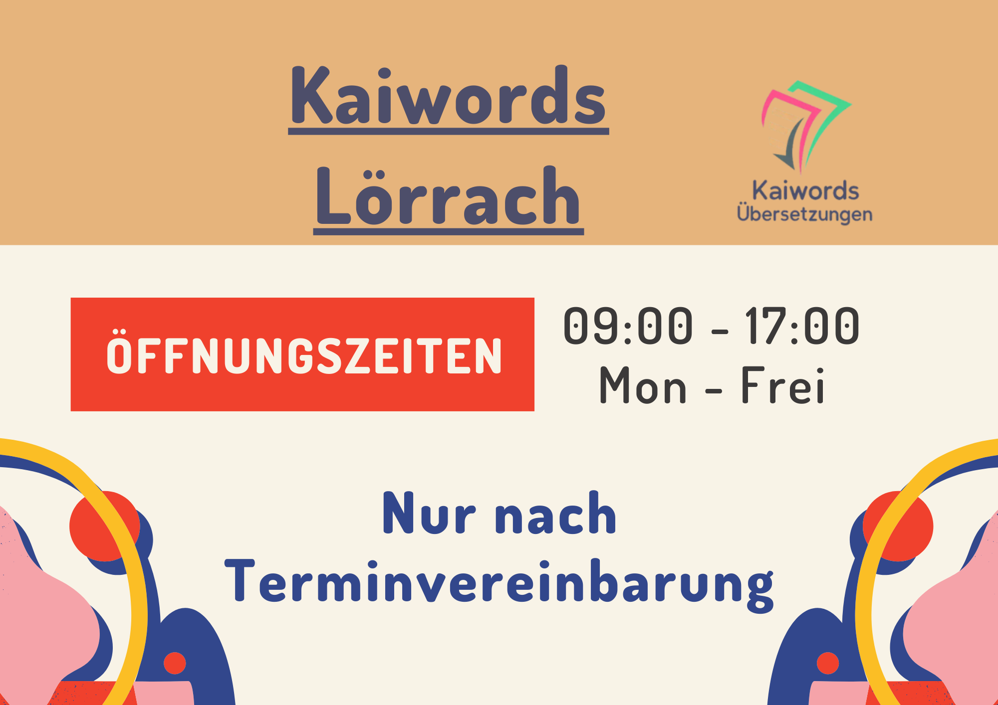 Übersetzungsbüro Kaiwords, Ritterstraße 11 in Lörrach