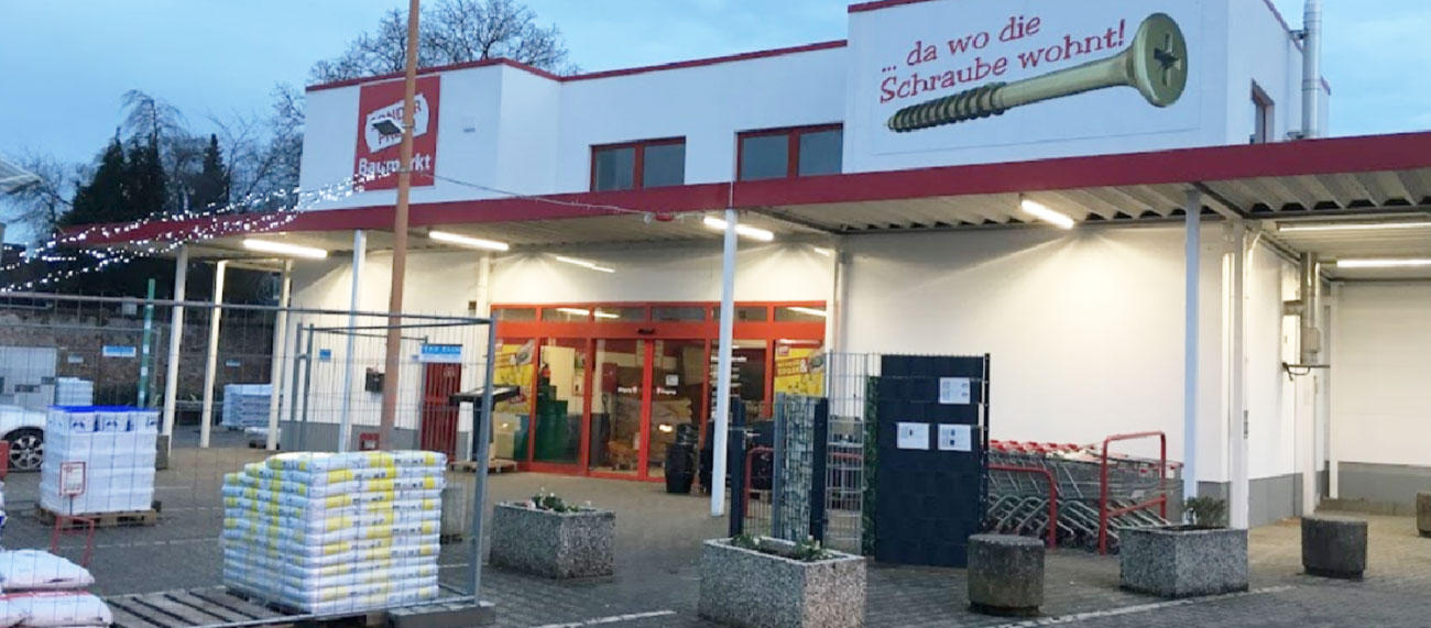 Außenansicht Sonderpreis Baumarkt, Langerweher Straße 16-18 in Eschweiler