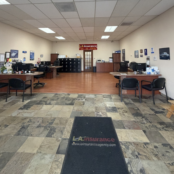 Interior of the L.A. Insurance located at 3503 West Dunlap in AZ 
