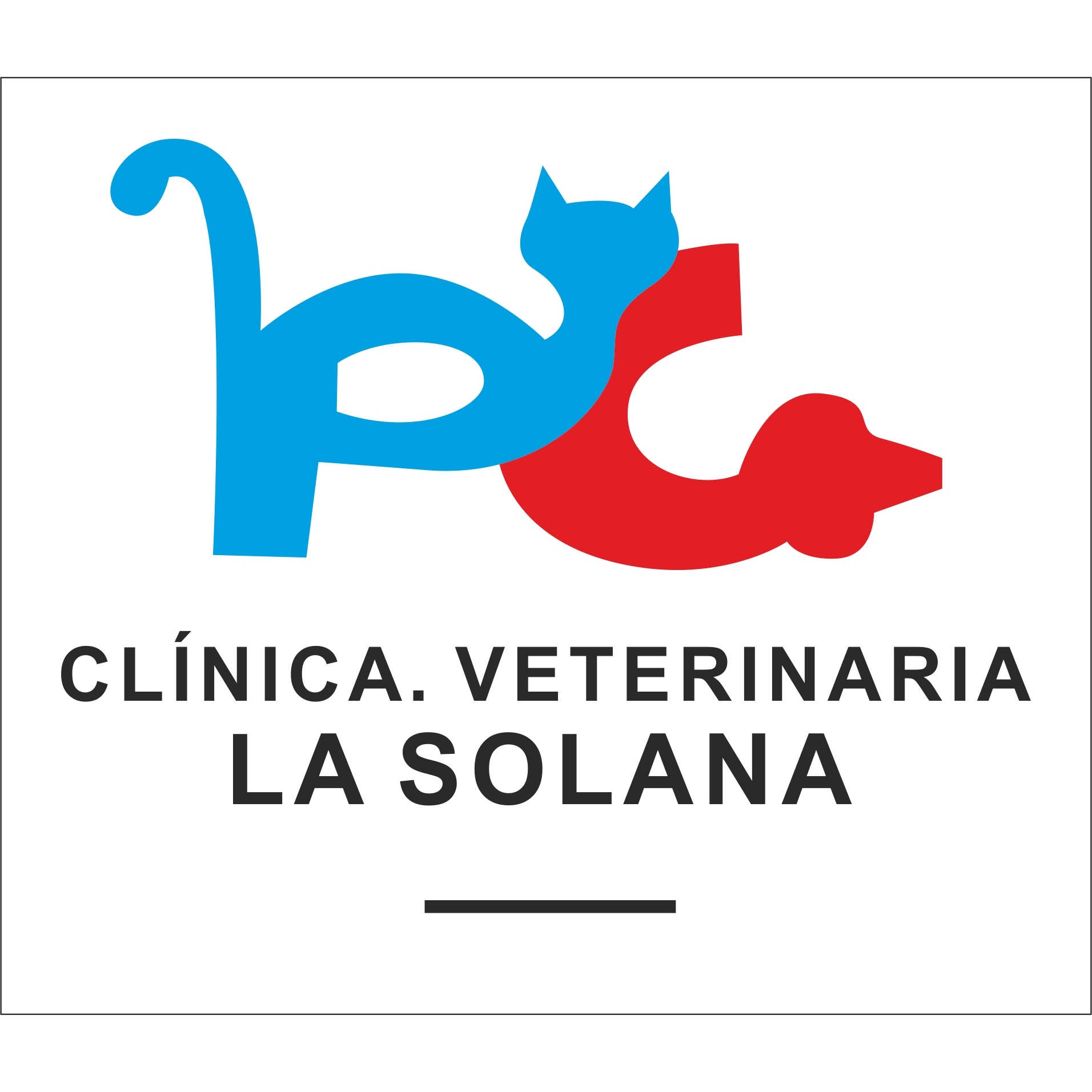Clínica Veterinaria La Solana Logo