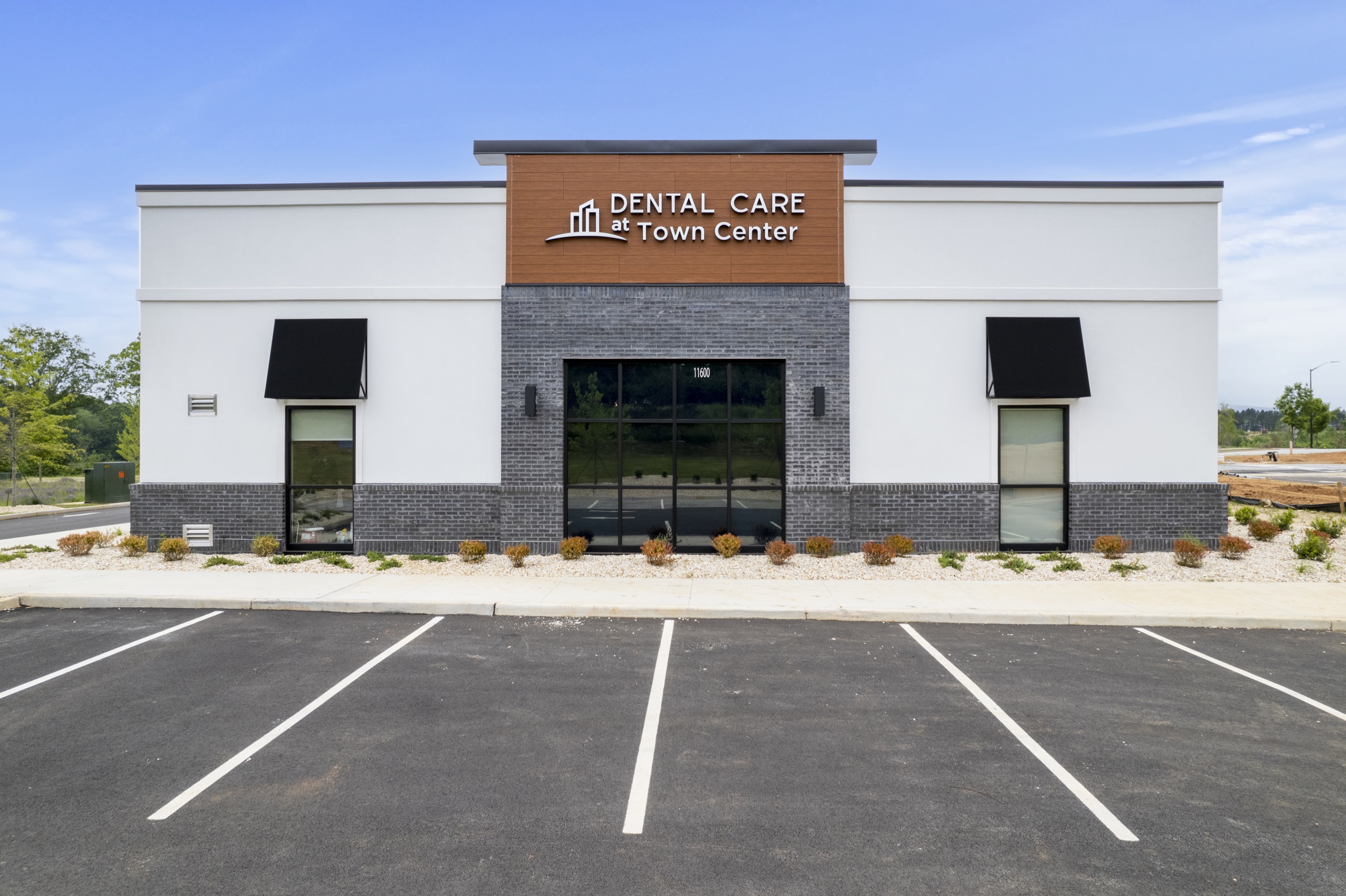 Side of office, Dental Care at Town Center. Dentist in Covington, GA. 