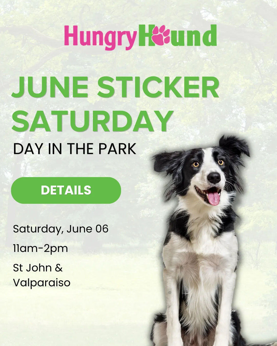 Image of Local Pet Event June Sticker Saturday Nearby