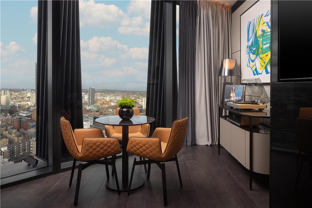 Suite living space tables
