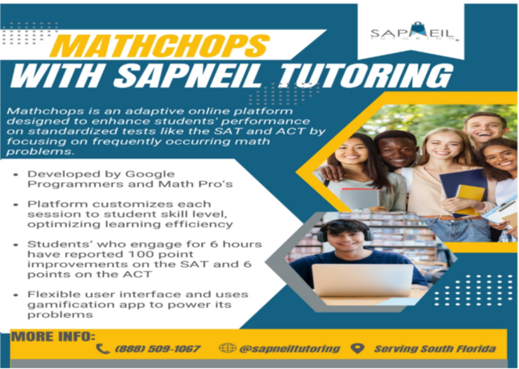 MATHCHOPS WITH SAPNEIL TUTORING 