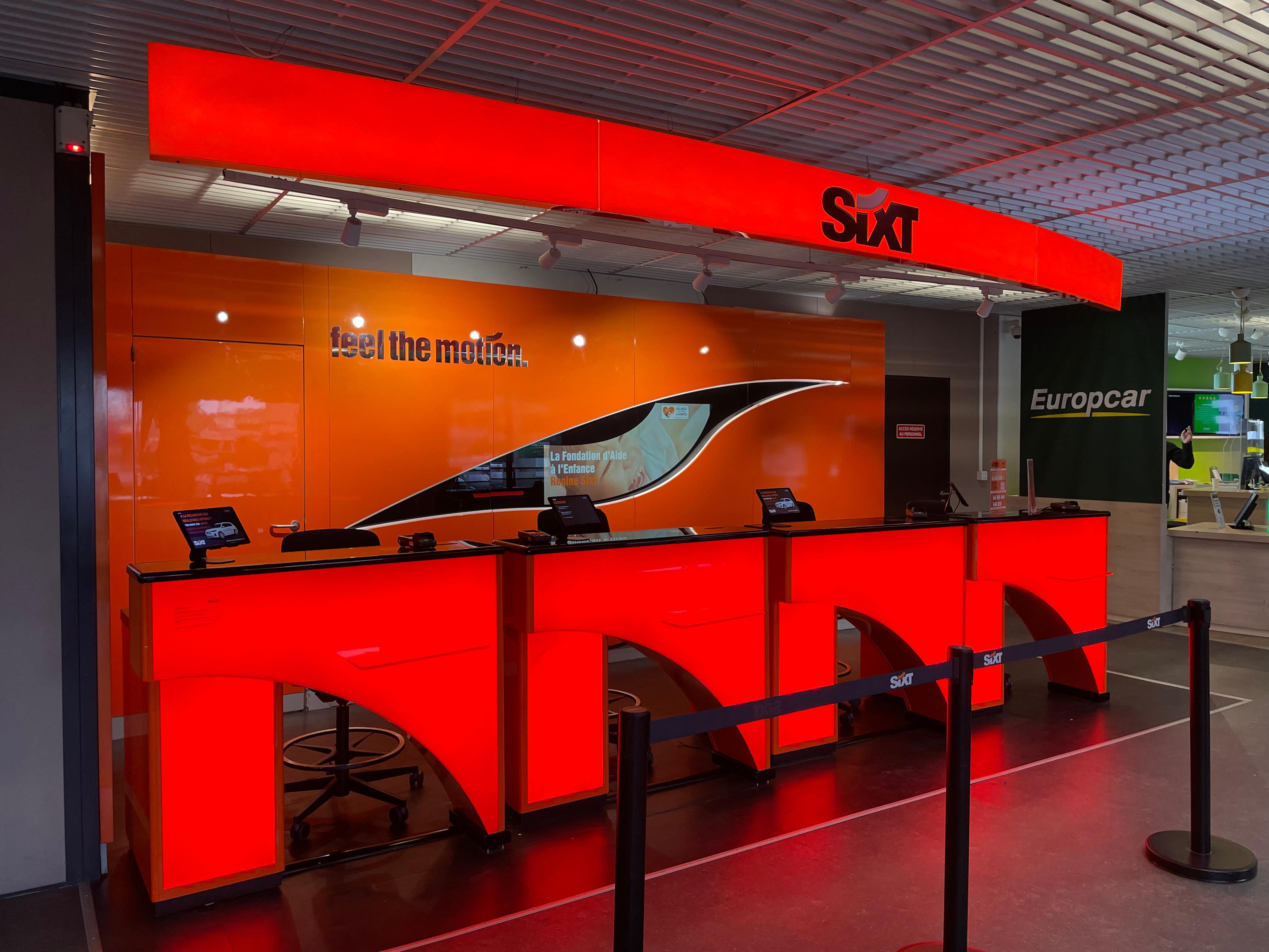 Images SIXT | Location voiture Roissy CDG T2 EF