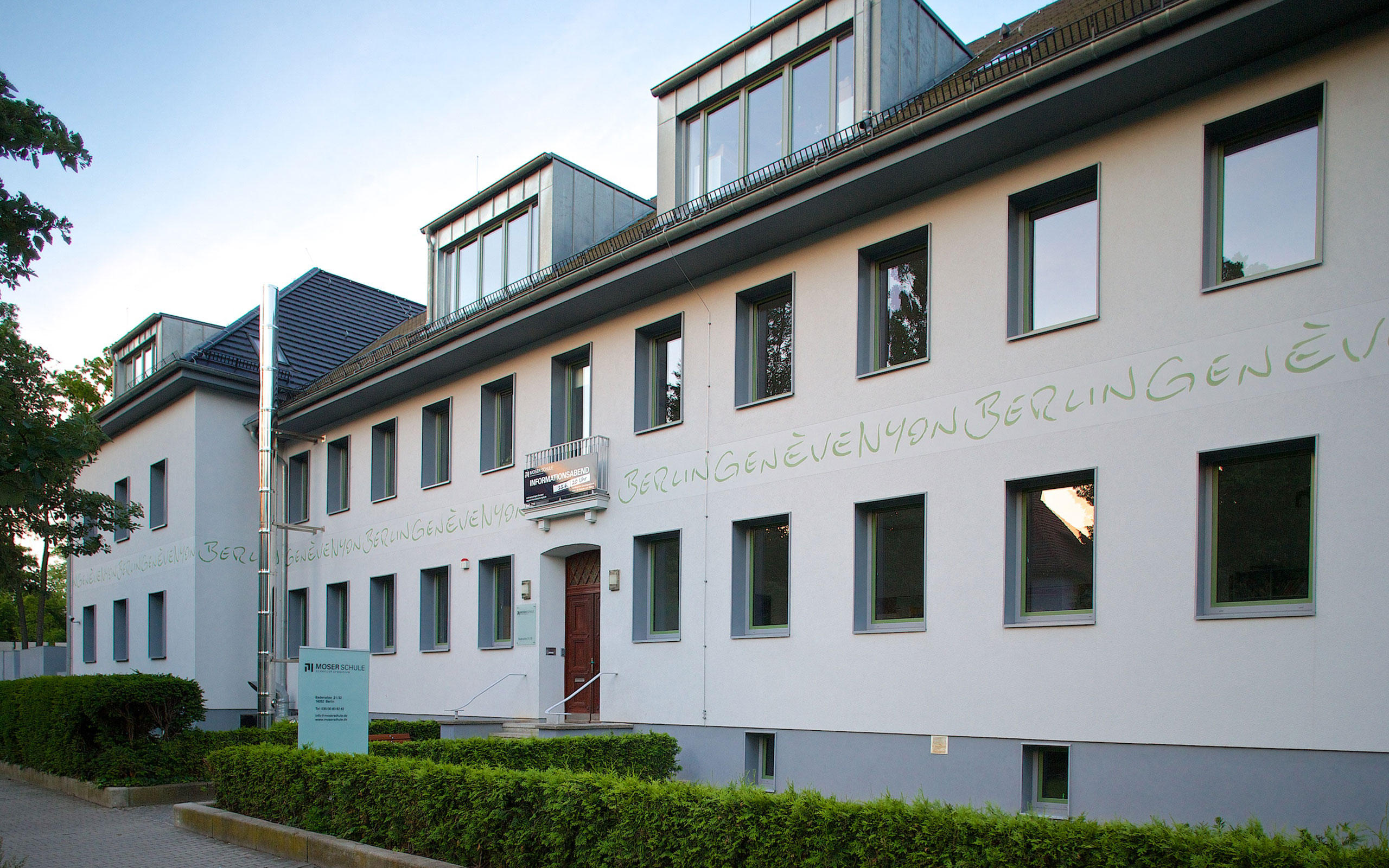 Moser Schule, Badenallee 31/32 in Berlin