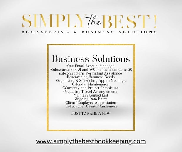 Images Simply the Best! Bookkeeping & Business Solutions