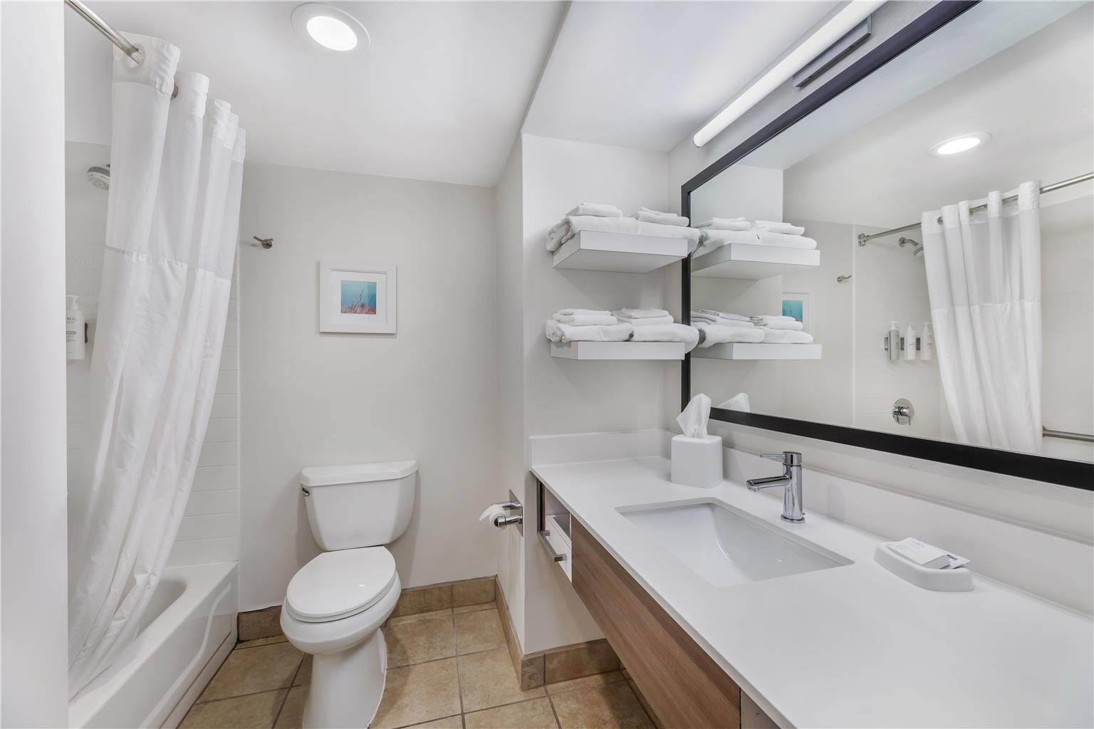 Guest room bath 
