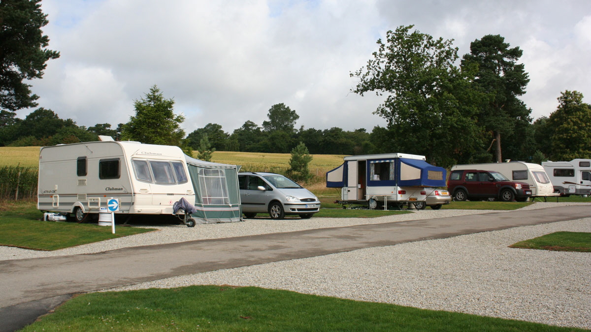 Bearsted Caravan and Motorhome Club Campsite Maidstone 01622 730018
