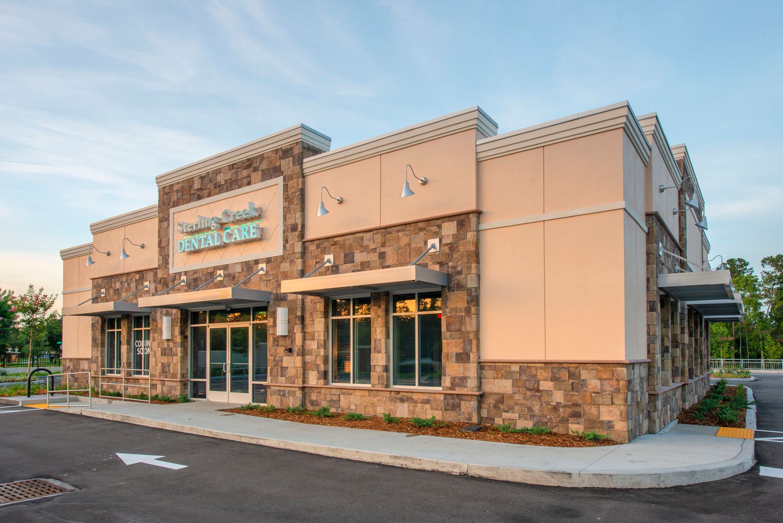 Front of office, Sterling Creek Dental Care. Dentist in Oviedo, FL. 