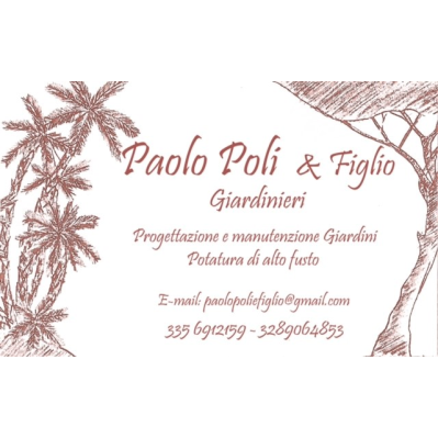 Paolo Poli e figlio Giardinieri Logo
