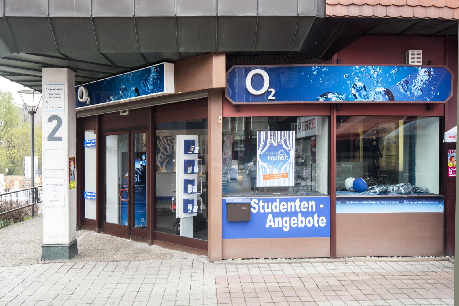 o2 Shop, Robert-Koch-Str. 2 in Stuttgart